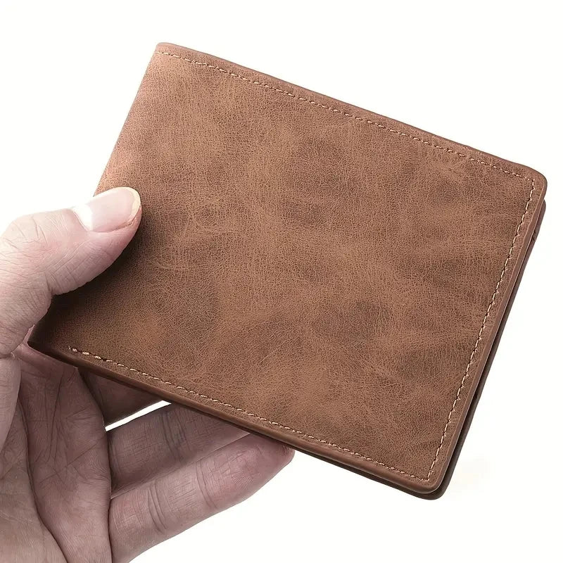 Carteira masculina Khaoti Onyx compacta com zíper - foto 2