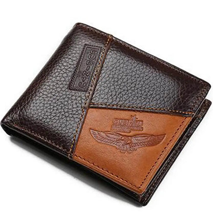 Carteira masculina Khaoti Legacy em couro legítimo